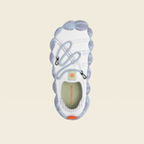 Uppervoid | Knit Apres Mule "KNIT APRES MULE" - Light Blue