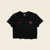 Uppervoid | Karma8a x Uppervoid "short T-shirt" - Black