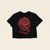 Uppervoid | Karma8a x Uppervoid "short T-shirt" - Black