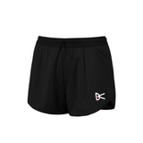 District Vision | Women's 3in Split Shorts - Black
