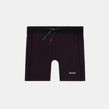 Bandit | Striped Cadence™ 5" Compression - Black with Fig