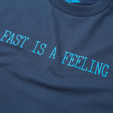One Track Mind | En-route T'shirt - Steel Navy