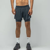 Hermanos Koumori | Training Short Men - India Ink / Ombre Blue