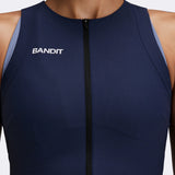 Bandit | Stamina™ Scoop Neck Race Crop - สีดำ 