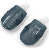 Satisfy | HydraPak® Soft Flask 250ml 2‑Pack - Dark Slate