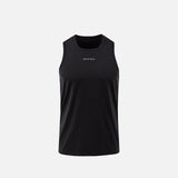 District Vision | Ultralight Aloe Singlet - Black Wordmark