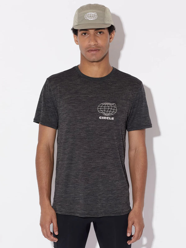 Circle | AGILITY TECHNICAL T-SHIRT - Slate Black