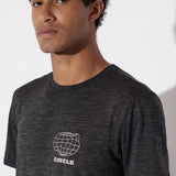 Circle | AGILITY TECHNICAL T-SHIRT - Slate Black