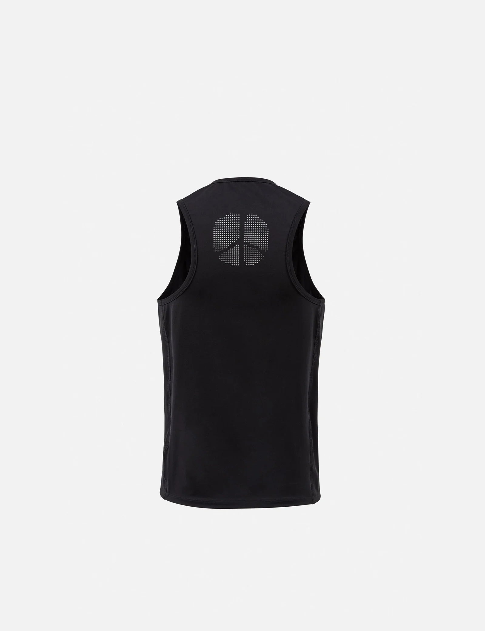 District Vision | Ultralight Aloe Singlet - Black Wordmark
