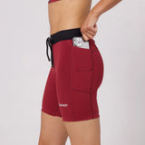 Bandit | Stamina™ 7" Compression Short, Women's - Cherry