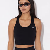 Circle | KEEP THE FLOW SEAMLESS BRA - Onyx Black