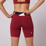 Bandit | Stamina™ 7" Compression Short, Women's - Cherry