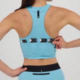 Bandit | Stamina™ Scoop Neck Race Crop - สีดำ 