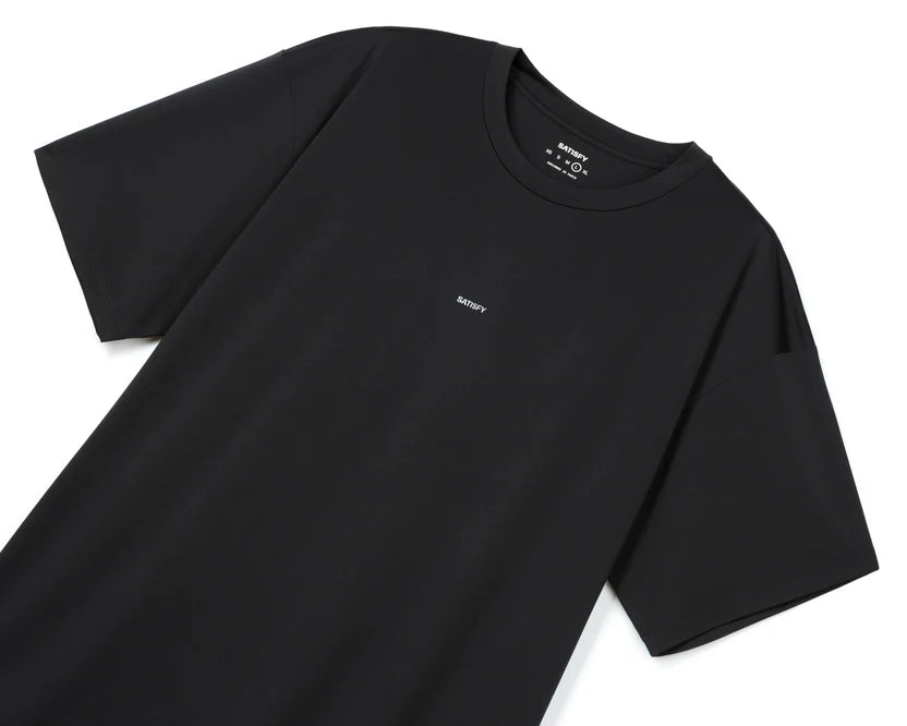 Satisfy | AuraLite™ T‑Shirt - Black SA