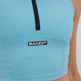 Bandit | Stamina™ Scoop Neck Race Crop - สีดำ 