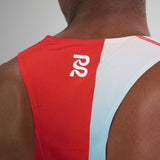 Bandit | Drift™ Racing Singlet - Vintage Blue Gradient