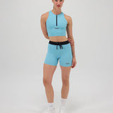 Bandit | Stamina™ Scoop Neck Race Crop - สีดำ 