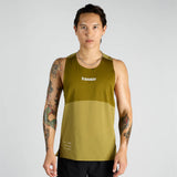 Bandit | Vento™ Performance Singlet, Pieced - Moss