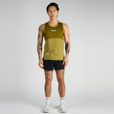 Bandit | Vento™ Performance Singlet, Pieced - Moss