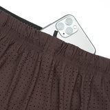 Satisfy | ⁠⁠Space‑O™ 5" Shorts - Deep Mahogan