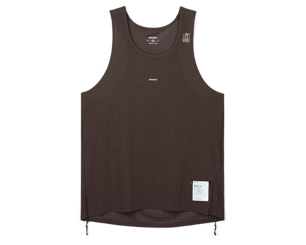 Satisfy | Space-O™ Singlet - Mahogany