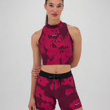 Bandit | Stamina™ Scoop Neck Race Crop - สีดำ 