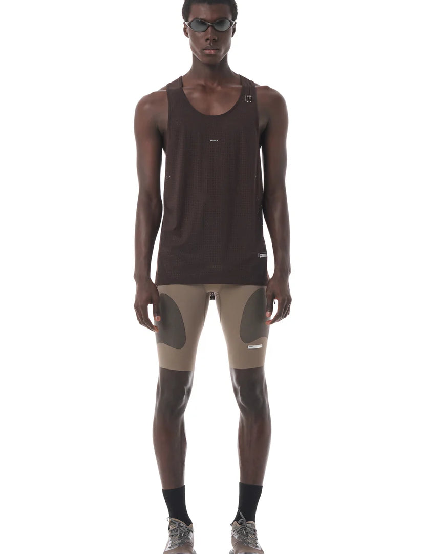 Satisfy | Space-O™ Singlet - Mahogany
