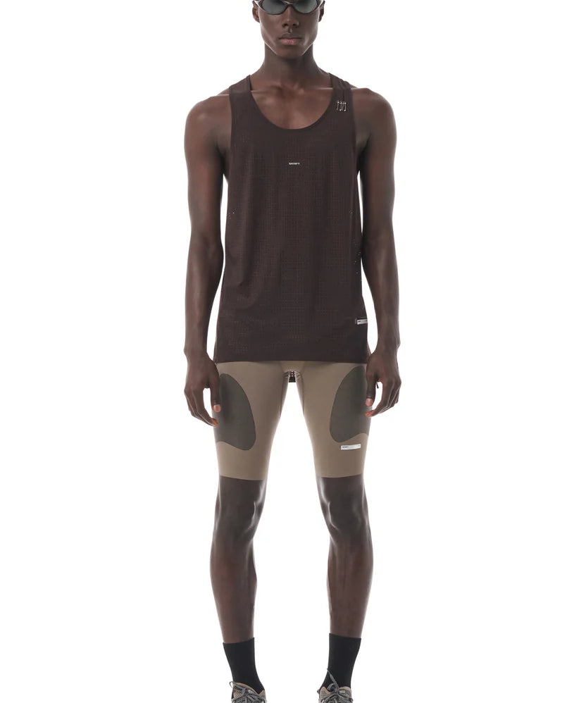 Satisfy | Space-O™ Singlet - Mahogany