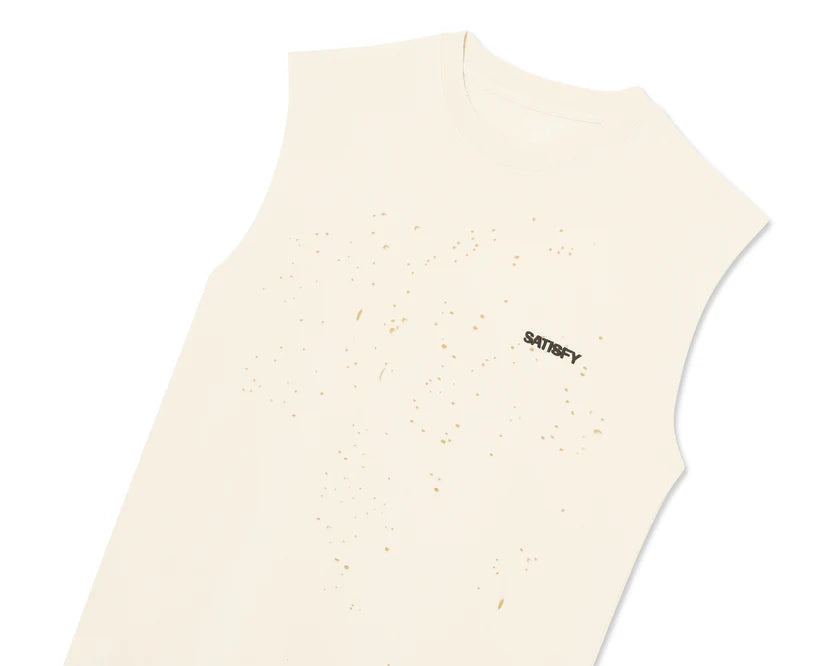 Satisfy | MothTech™ Muscle Tee - Aged Ecru
