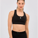 Bandit | Stamina™ Scoop Neck Race Crop - สีดำ 