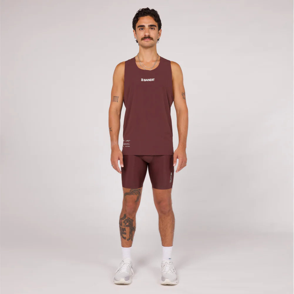 Bandit | Vento™ Performance Singlet - CHOCOLATE
