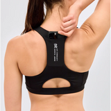 Bandit | Stamina™ Scoop Neck Race Crop - สีดำ 