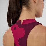 Bandit | Stamina™ Scoop Neck Race Crop - สีดำ 