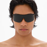 District Vision | Konoha Sun Sprinter - Black D+ Onyx Mirror