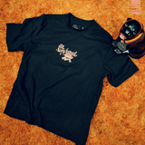 Unsanctioned | UN-Essential Tee "Tortoise" - black/oranje