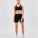 Bandit | Stamina™ Scoop Neck Race Crop - สีดำ 
