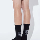 Circle | SPEEDY HIGH PLANET RUNNING SOCKS - Black