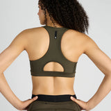 Bandit | Cadence™ Scoop Neck Run Bra - OLIVE