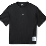 Satisfy | AuraLite™ Pleated T‑Shirt - Black