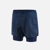 District Vision | Ripstop Layered Trail Shorts - Midnight/Indigo