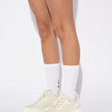 Circle | SPEEDY HIGH PLANET RUNNING SOCKS - White