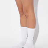 Circle | SPEEDY HIGH PLANET RUNNING SOCKS - White