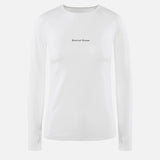 District Vision | Women's Lightweight Long Sleeve Fitted Tee - White