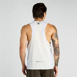 Bandit | Vento™ Performance Singlet, Pieced - WHITE