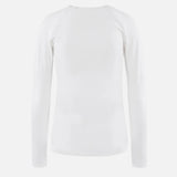 District Vision | Women's Lightweight Long Sleeve Fitted Tee - White