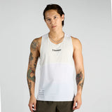 Bandit | Vento™ Performance Singlet, Pieced - WHITE