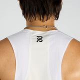 Bandit | Vento™ Performance Singlet, Pieced - WHITE