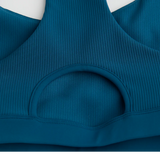 Bandit | Cadence™ Scoop Neck Run Bra - DEEP TEAL