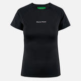 District Vision | Women's Lightweight Short Sleeve Fitted Tee - Black