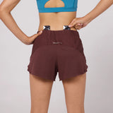 Bandit | Litewave™ 4" Rush Short - CHOCOLATE